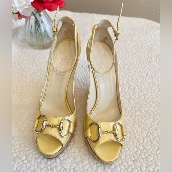 Gucci Wedge Sandals - Picture 6 of 10